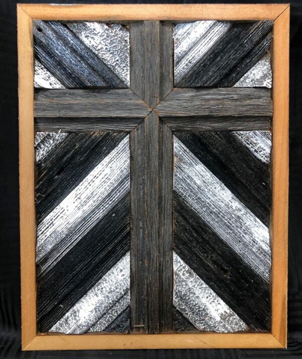 Reclaimed Barn Wood Cross