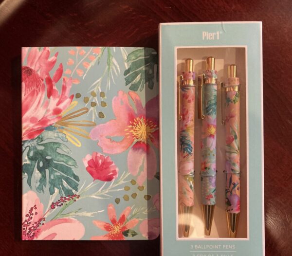 Spring Floral Journals and Pens