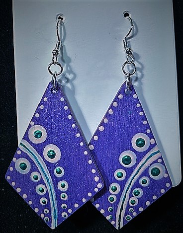 Purple, anyone? Earrings