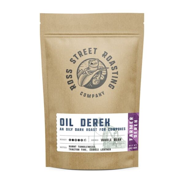Oil Derek – Farmer Derek’s Extra Dark Roast Coffee Blend