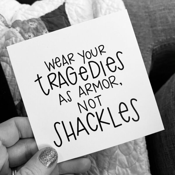 Inspirational SMACK message cards – the {warrior} pack