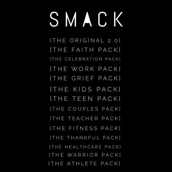 Inspirational SMACK message cards – the {fitness} pack