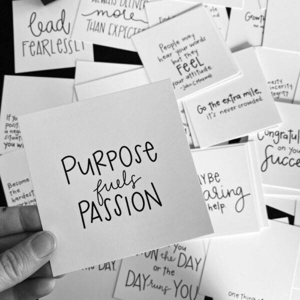 Inspirational SMACK message cards – the {work} pack
