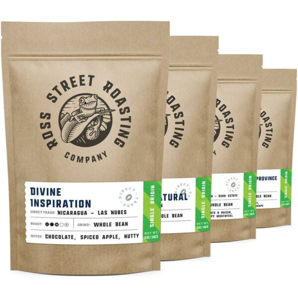 Flight of Fancy: Single Origin coffees, Four 5oz bags