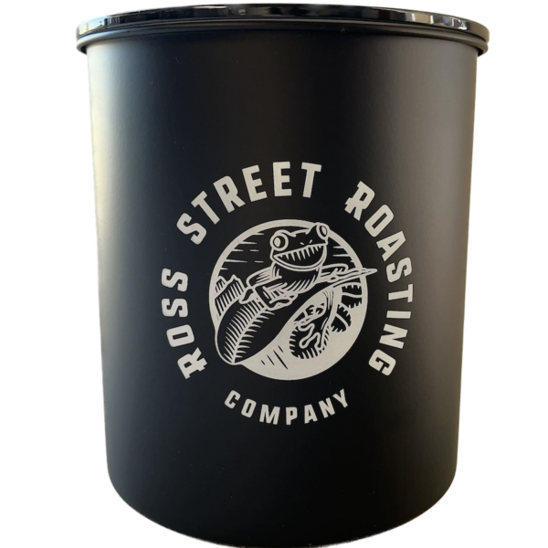 Airscape 2.5 LB Coffee Storage Canister with RSR Logo