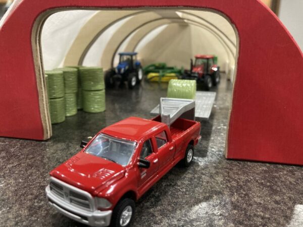 Handmade Toy Hoop Shed/Building 1/64th scale Farm Building