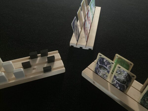 Set of Four Handmade Card/Domino Holders!