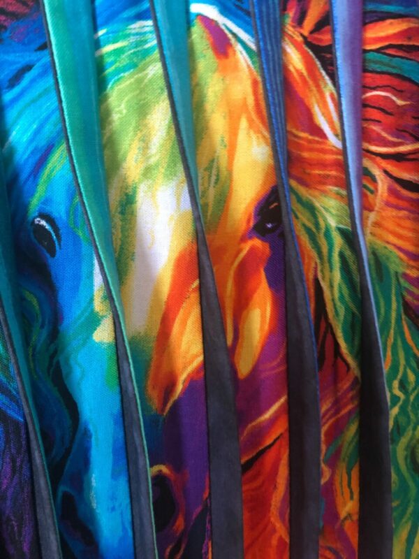Colors of the Wind Fabric Art by Don Dixson