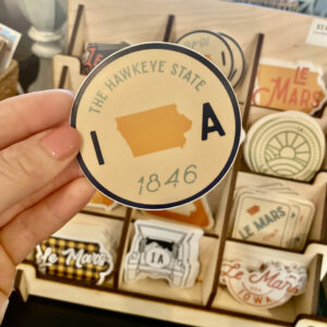 Iowa Sticker – Hawkeye State
