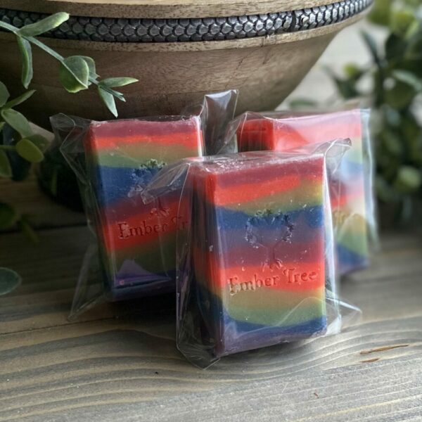 Rainbow Punch Artisan Soap