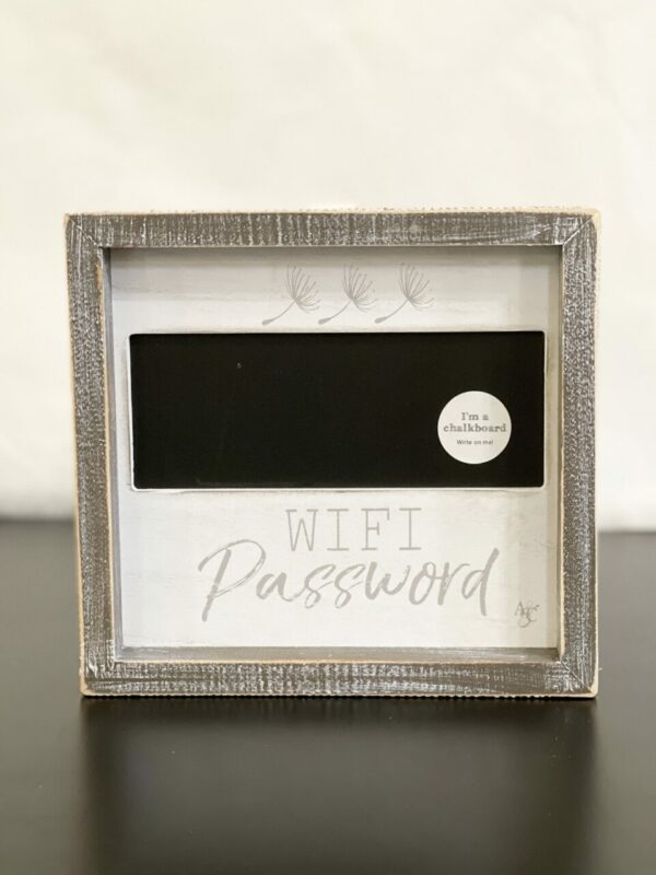 Decorative Wifi Password Sign