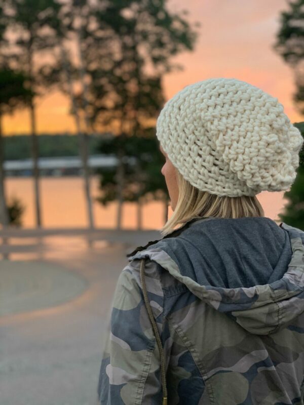 Simple Slouch Hat | Off White