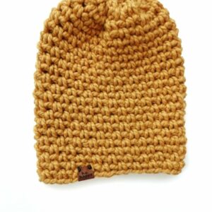 Simple Slouch Hat | Mustard