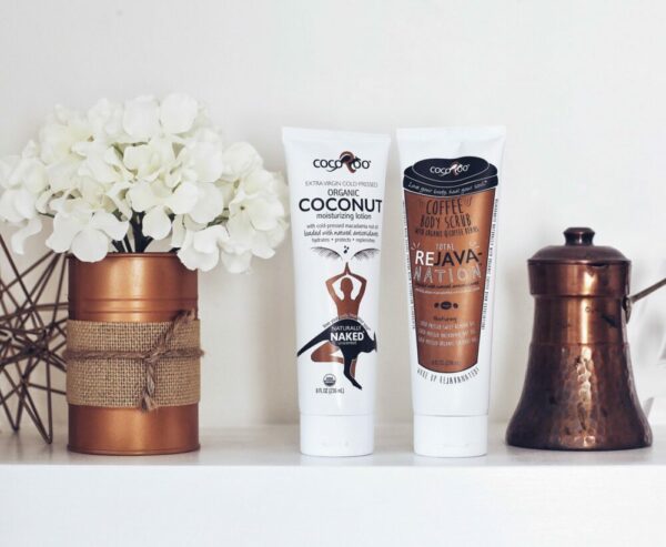CocoRoo® Total ReJAVAnation Coffee Scrub & Naturally Naked Coconut Oil Moisturizer