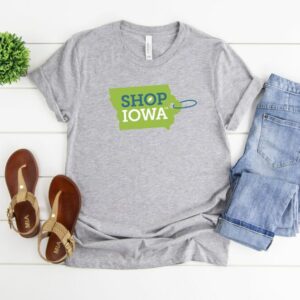 Shop Iowa™ T-Shirt – Unisex Sizing