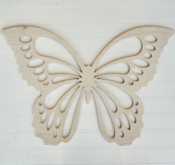 Blank 3D Butterfly