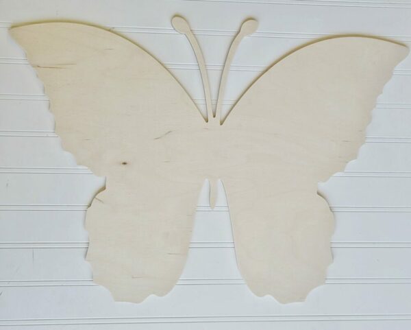 Blank 3D Butterfly