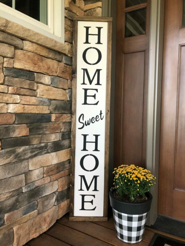 Winter Welcome Porch Sign