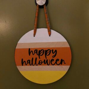 Happy Halloween Door Hanger