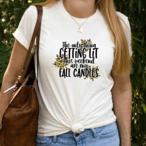 Lit Fall Candles Tee