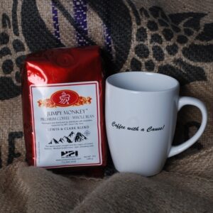 Jumpy Monkey Coffee Mug & Lewis & Clark Coffee