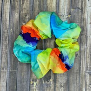 Scrunchies- Rainbow Tie-Dye
