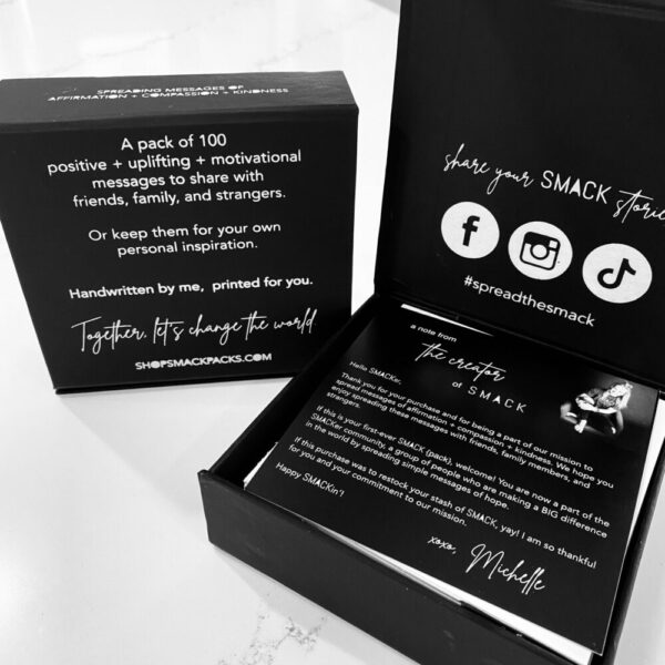 Inspirational SMACK message cards – the {stranger} pack