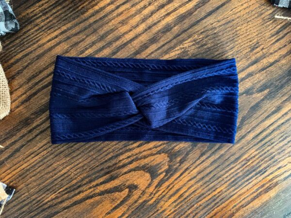 Solid Faux Knot Headbands