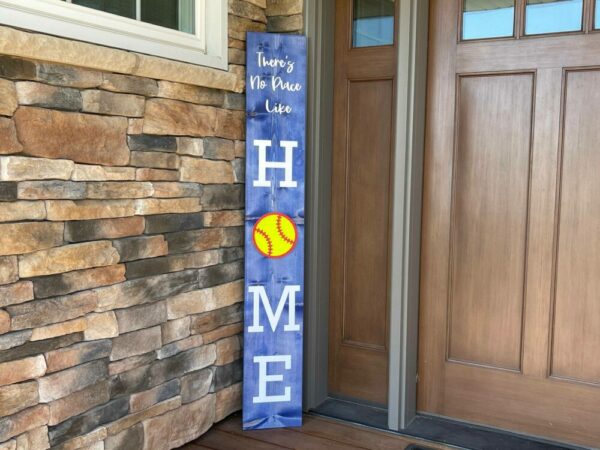 There’s No Place Like Home with Interchangable “O” Magnetic Balls Porch Sign