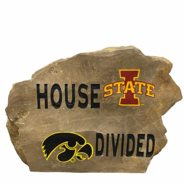 House Divided Engraved Rock