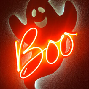 LED Neon glowing Ghost