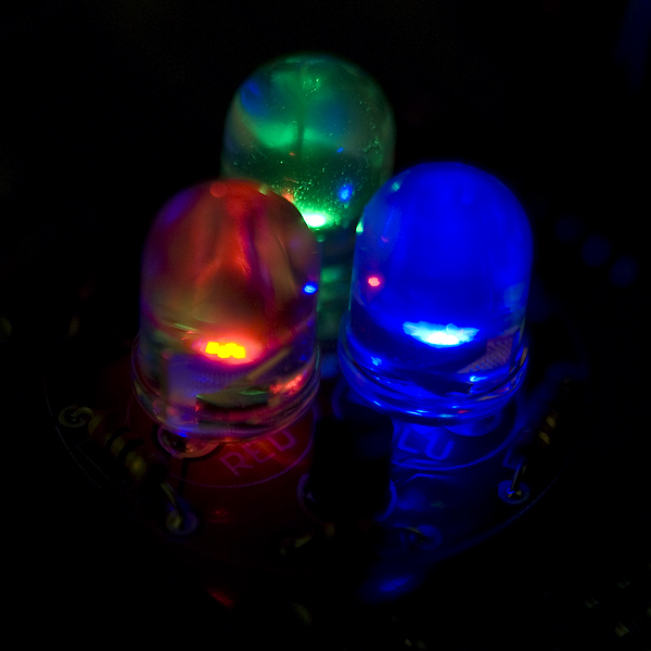 SparkFun Tri-Color LED Breakout Kit