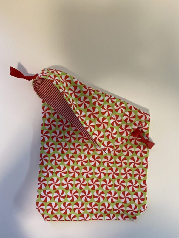 Fabric Gift Bags – Peppermint Candy