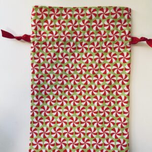 Fabric Gift Bags – Peppermint Candy