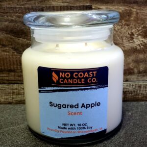 Sugared Apple Candle