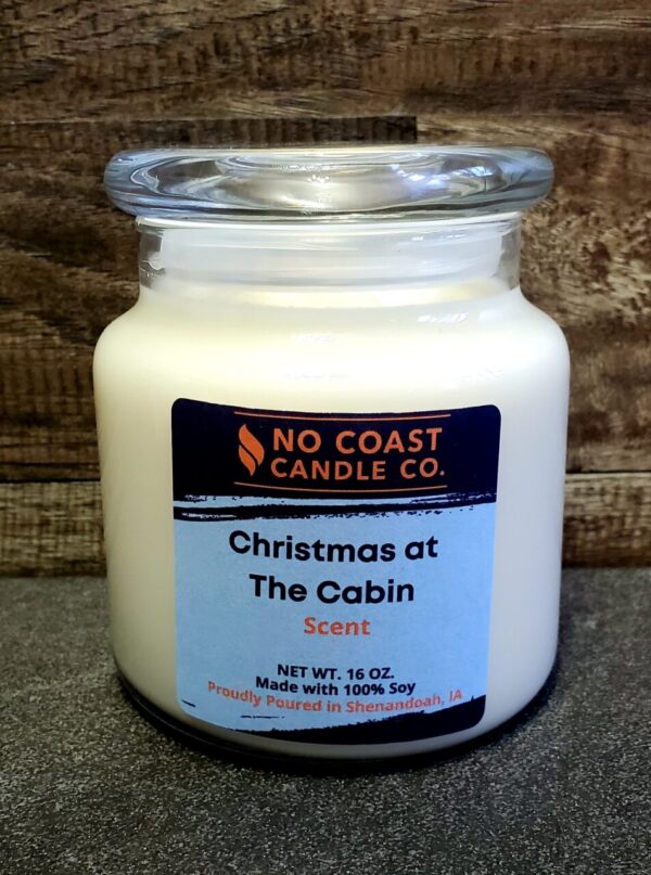 Christmas At The Cabin Candle