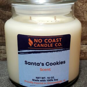 Santa’s Cookies Candle