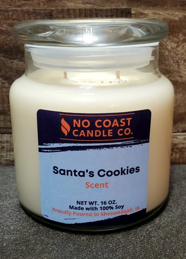 Santa’s Cookies Candle