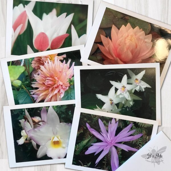 Floral Notecards (Blank Inside)