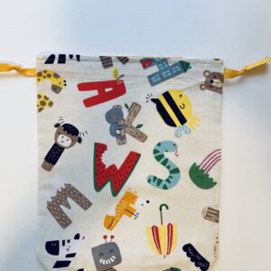 Fabric Gift Bags – Baby and Kids Alphabet