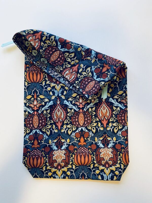 Fabric Gift Bags – Fall, William Morris inspired