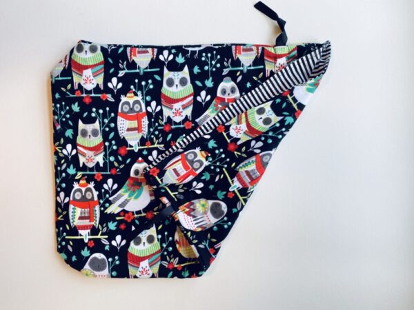 Fabric Gift Bags – Winter Owl