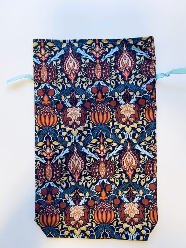 Fabric Gift Bags – Fall, William Morris inspired