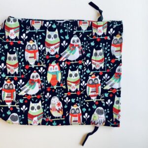 Fabric Gift Bags – Winter Owl