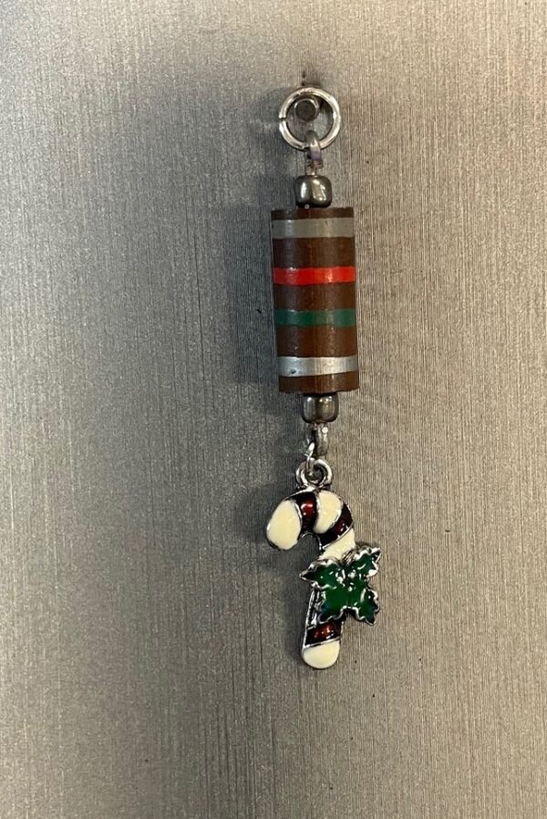 Handmade Vintage Electronic Resistor Necklace Charms – Various Holiday Styles