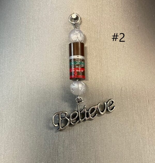 Handmade Vintage Electronic Resistor Necklace Charms – Believe