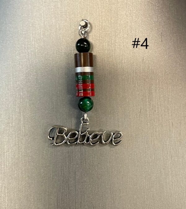 Handmade Vintage Electronic Resistor Necklace Charms – Believe