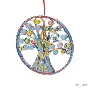 Colorwrap Tree of Life Ornament