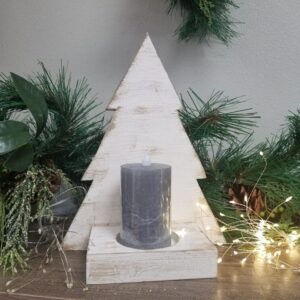 Pine Tree Candle Holder