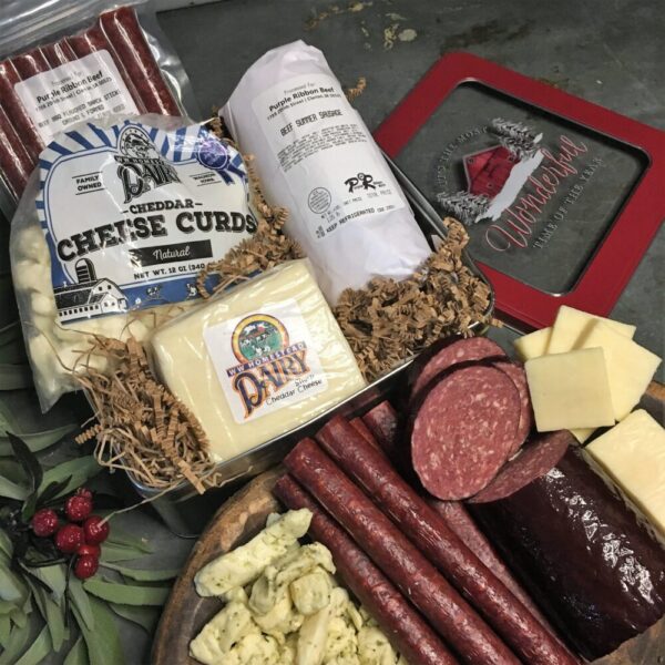 Customized Iowa Meat, Cheese and More Gift Box